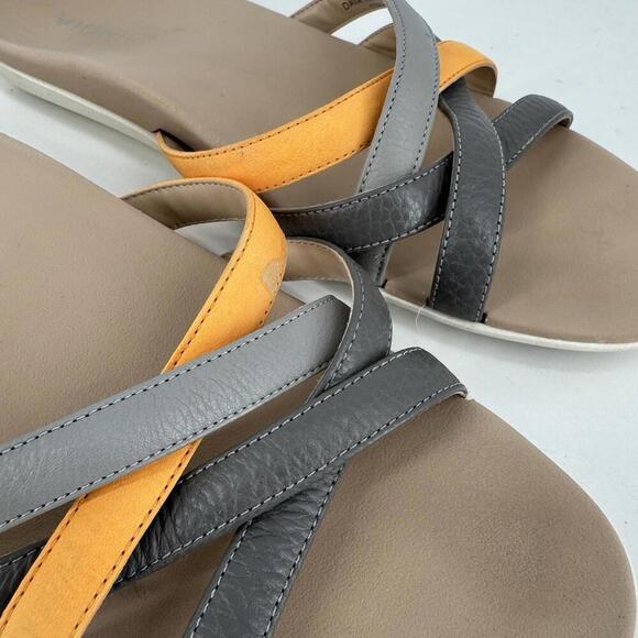 Vionic Sandals 10 dava slip on woven flat beach comfort summer spring colorful - Picture 4 of 9